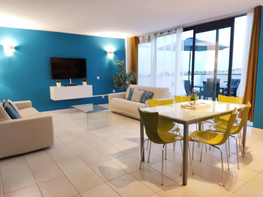 Casa Azul 2Bedroom Apartment & Ocean View Terrace Wifi Premium Costa Calma Extérieur photo