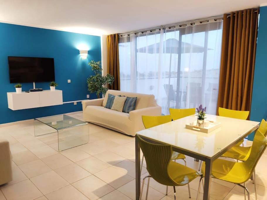 Casa Azul 2Bedroom Apartment & Ocean View Terrace Wifi Premium Costa Calma Extérieur photo