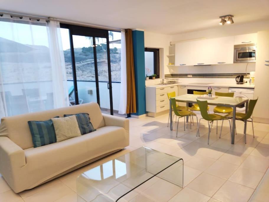 Casa Azul 2Bedroom Apartment & Ocean View Terrace Wifi Premium Costa Calma Extérieur photo