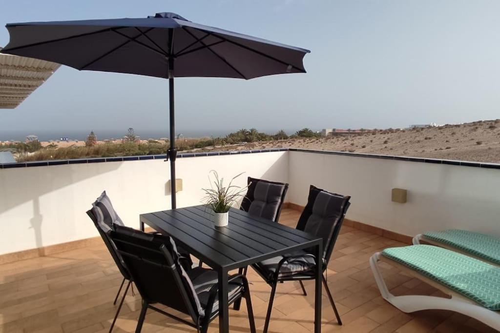 Casa Azul 2Bedroom Apartment & Ocean View Terrace Wifi Premium Costa Calma Extérieur photo